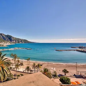 Duplex 6 Pers - Panoramic Sea View - Old - 2 Mn Menton