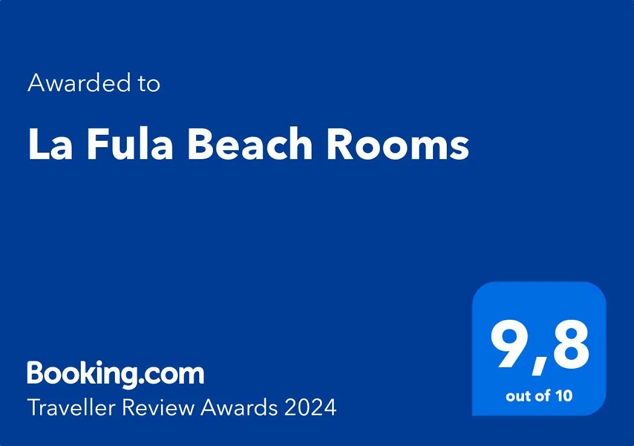La Fula Beach Rooms location